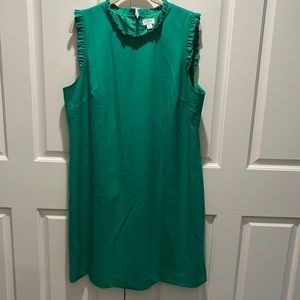 J crew dress. Size 18. Beautiful green. Worn once. SO PRETTY!’n